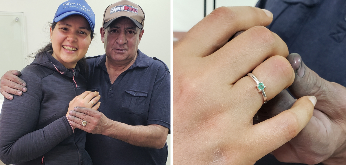 Crea tu anillo de Esmeraldas Colombianas en Bogotá - VE Mundo - Tours Bogota